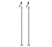 Lot de 2/4 pinces pour circuit imprimé - Troisième main - Outil de soudure - Support flexible en col de cygne - Support de soudure de laboratoire