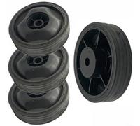 Lot de 2/4 roulettes de compresseur d'air 115 x 28 x 13 mm Pièce de rechange Absorption des chocs (4 pièces)