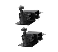 Lot de 2/4 supports de gouttière solaires multi-usages avec large champ de vision sans perçage - Accessoire pour usage domestique - Montage sur panneau solaire