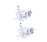 Lot de 2/4 supports de gouttière solaires multi-usages avec large champ de vision sans perçage - Accessoire pour usage domestique - Supports de montage de gouttière