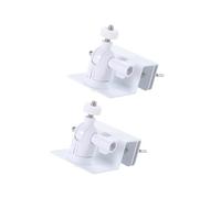 Lot de 2/4 supports de gouttière solaires multi-usages avec large champ de vision sans perçage - Accessoire pour usage domestique - Montage sur panneau solaire