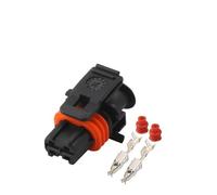 Lot de 2/5/10/20/50 connecteurs femelles noirs à 2 broches for injecteurs diesel, etc. 1928404072(2 sets)