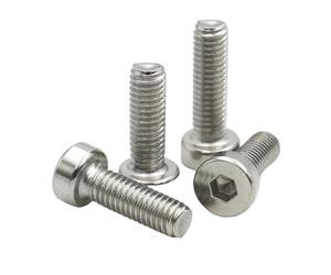 Lot de 2, 5, 10 ou 20 vis à tête cylindrique à six pans creux en acier inoxydable 304 DIN7984, M2, M2.5, M3, M4, M5, M6, M8, M10, fines et courtes(35mm,M2 x20pcs)