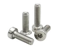 Lot de 2, 5, 10 ou 20 vis for tête cylindrique for six pans creux en acier inoxydable 304 DIN7984, M2, M2.5, M3, M4, M5, M6, M8, M10, fines et courtes(25mm,M3 x20pcs)