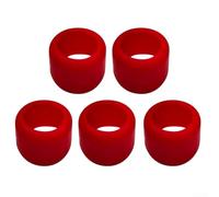 Lot de 2/5 manchons de protection en caoutchouc pour embouts de tournevis hexagonaux de 6,35 mm pour DeWalt et la plupart des marques - Résistant à l'usure (A)