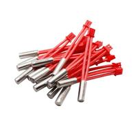 Lot de 2, 5 ou 10 pièces for imprimante 3D, cartouche chauffante 24 V 40 W XH2.54, thermistance 100 K, capteur de température XH1.25 for Ender-3 S1 Hotend (rouge 24 V 40 W, 5 pièces)