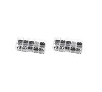 Lot de 2 500 vis de bricolage pour ordinateur M2 M2,5 M3 pour carte mère
