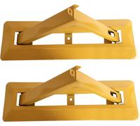 lot de 2 - 60 cm Barrière de parking rabattable | Bloqueur de parking | Arceau de parking rabattable | Arceau de parking en acier | Barrière de parking | Barrière de parking Verrouillable