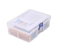 Lot de 2 600 résistances à film métallique pour projets Arduino, puissance de 18 W et 130 valeurs de résistance pour expérimentation électrique