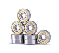 Lot de 2 à 10 roulements en acier inoxydable 608zz Abec-11 pour skateboard, longboard, scooter, plaque de dérive, voiture électrique, roulement lisse, couleur argent