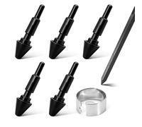 Lot de 2 à 5 pointes de rechange compatibles avec Lenovo Precision Pen 2 - Pointe de rechange pour stylet Lenovo pour ordinateur portable - Ne convient pas pour Precison Pen 3