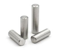 Lot de 2 à 60 goupilles cylindriques de positionnement en acier inoxydable 304, M1, M1.5, M2, M2.5, M3, M4, M5, M6, M8, M10, GB119, tige fixe, tige solide(M6 (5pcs),4mm)