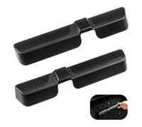 Lot de 2 ABS Couverture d'aération de voiture protège la couverture de sortie d'aération sous le siège pour Kodiaq