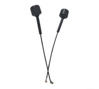 Lot de 2 ABS noirs pour Dji O4 Plus pour Dji O4 Air Unit Pro améliorant la portée du signal et la stabilité avec construction pour pilotes professionnels