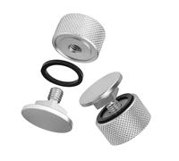 Lot de 2 accessoires de fixation pour casque de soudure, éléments de fixation pour capot de soudure, libération rapide, boucles pour bonnet de soudage, pièces argentées