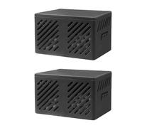 Lot de 2 accessoires de particules désodorisantes pour réservoir d'eau sale compatibles avec Roborock Qrevo Curv, Saros 10/10R, Saros Z70 Module anti-odeur à ions argent, module ionique argenté