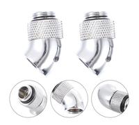 Lot de 2 accessoires de refroidissement liquide pour PC : buse rotative à 360 (1,4 x 0,6 x 0,6 po)