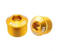 Lot de 2 accessoires de réparation essentiels pour pédales de vélo M14xP1 0 - Anti-poussière - 9 mm