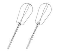 Lot de 2 Accessoires pour Batteur à Main W10490648, Batteurs à Main en Acier Inoxydable pour Pièces de Batteur Électrique KitchenAid KHM2B AP5644233 PS4082859 Pièce