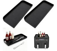 Lot de 2 accessoires pour friteuse à air chaud Cosori Dual Blaze Twinfry 10 L/8,5 l, Airfryer Moule en silicone Étagère de rangement Accessoires multifonction Tampon en silicone étanche à la poussière