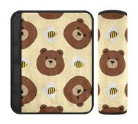 Lot de 2 accessoires pour votre voiture - Libère le stress sur votre cou et vos épaules - Pour berline funda para cinturón de carro