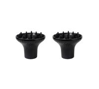Lot de 2 accessoires universels pour sèche-cheveux - Outil de salon réglable pour cheveux bouclés et ondulés, s'adapte à la plupart des sèche-cheveux avec buse de diamètre 5,8 cm, diff de cheveux