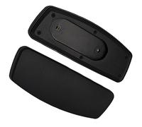 Lot de 2 accoudoirs de rechange pour chaise de bureau avec trou de montage, pièces d'accoudoir de chaise de bureau 24 x 7 x 2,7 cm