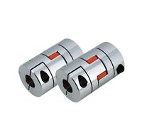 Lot de 2 accouplements flexibles CNC D30 L40 à 3 mâchoires for moteur d'embrayage, 6/7/8/9/10/11/12/14/16 mm(6x11)