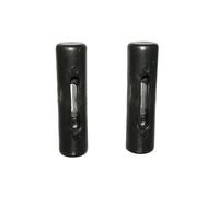 Lot de 2 adaptateur porte-vélo de coffre pour proteger peinture-vitres Peruzzo Noir