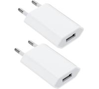 Lot De 2 Adaptateur Usb À Charge Rapide Universels 5 V/1 A, Pour Iphone 16 15 14 12 Pro Plus Xs Xr Max Samsung Xiaomi Lg Huawei[CHA8223076]