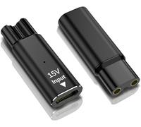 Lot De 2 Adaptateurs Chargeur USB-C 15 V HQ8505 Type-C Pour Rasoir Philips Norelco HQ8505, Séries 7000, 5000 Et 3000, OneBlade QP6520, QP6530 Et QP6510, Sans Câble