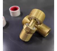 Lot de 2 adaptateurs d'angle de douche pivotants à 360° en cuivre de qualité supérieure avec réglage excentrique et pied incurvé à diamètre variable - Fixation murale pour salle de bain, cuisine et