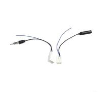 Lot de 2 adaptateurs d'antenne de voiture pour Toyota Crown Land Cruiser, câble changeur CD stéréo mâle vers femelle, câble d'extension de faisceau de câblage ABS, installation rapide