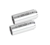 Lot de 2 adaptateurs de batterie 4LR44 vers PX32 de rechange pour Yashica Electro 35G GT GTN GSN GST GL MG-1