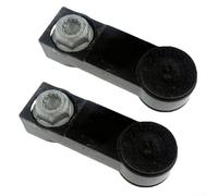 Lot de 2 adaptateurs de câble de changement de vitesse automatique 09G321397A pour Golf Passat Bora A3 S3 Skoda Octavia Fabia Noir Plastique