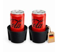Lot de 2 adaptateurs de canettes de boisson, pour Tesla Model 3 et Model Y, insert pour petites canettes de 0,25 l et 0,33 l, Sleek, support pour canettes de boisson Slim & Energy Drink, antidérapant