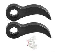 Lot de 2 adaptateurs de e levier de 0,9 cm avec gants, kit de démontage en acier au chrome vanadium pour réparation de voiture, construction et démolition (A)