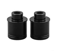 Lot de 2 adaptateurs de conversion de fourche QR de 12/15 mm à 9 mm à 9 mm, convient pour les pièces de cyclisme Hope (2 pièces de 15 à 9 mm)
