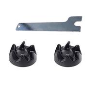 Lot de 2 adaptateurs de couplage 9704230 avec clé de montage de rechange pour le blender KitchenAid Ultra Power 5KSB5, 5KSB52, 5KSB3.