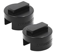 Lot de 2 adaptateurs de cric universels pour BMW et Mini Jack, Protection en polyuréthane carrée à rainures pour Rail de châssis