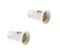 Lot de 2 adaptateurs de douille B22/E27 Zenitech