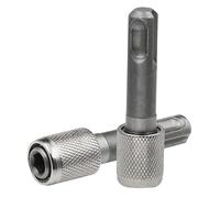 Lot de 2 adaptateurs de douille hexagonale de 6,35 mm pour perceuse électrique, tourne-écrous et tige hexagonale pour marteaux