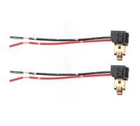 Lot de 2 adaptateurs de faisceau de câblage H1 H3 pour phares de voiture compatibles avec source d'alimentation 12 V pré-câblés pour branchement direct
