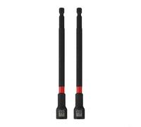 Lot de 2 adaptateurs de foret 150 mm ouille, douille d'extension, tournevis hexagonal pour réparation de carrosserie et de cadre de voiture (2 pièces, 10 mm)