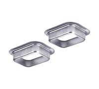Lot de 2 adaptateurs de gouttière en aluminium robuste pour améliorer l'efficacité du drainage Minimise l'accumulation de pluie Utilisation quotidienne