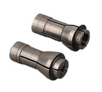 Lot de 2 adaptateurs de mandrin de serrage de 3 mm et 6 mm pour machine à graver pneumatique, matériau en alliage, compatible avec les meuleuses à matrice