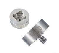 Lot de 2 adaptateurs de meuleuse - Filetage M10 - Adaptateur de conversion pour meuleuse d'angle - Bride de verrouillage pour lame de coupe