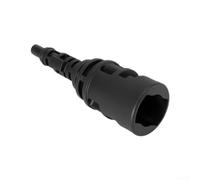 Lot de 2 adaptateurs de nettoyeur haute pression pour Karcher pour lavor pour parkside - Raccord rapide M22 en ABS noir