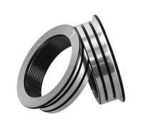 Lot de 2 adaptateurs de pédalier BB30 vers BSA pour SRAM Campagnolo forRaceFace et forFSA Noir