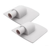 Lot de 2 adaptateurs de plaque d'aspiration de piscine pour pompes à filtre Summer Waves Skimmer facilement